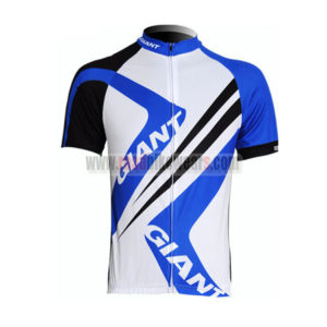 2012 Team GIANT Cycling Maillot Jersey Shirt Blue White