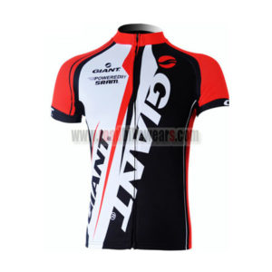 2012 Team GIANT Cycling Maillot Jersey Shirt Red White Black