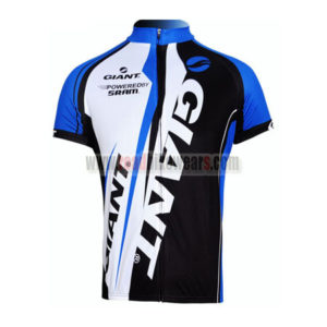 2012 Team GIANT Riding Maillot Jersey Shirt Blue White Black