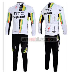 2012 Team HTC highroad Pro Bike Long Sleeve Kit