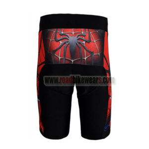 2012 Team Spiderman Bike Shorts Red Black