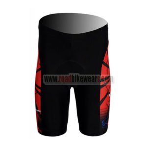 2012 Team Spiderman Cycling Shorts Red Black