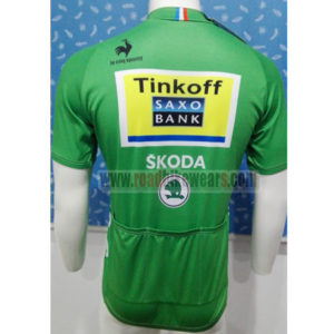 2015 Tinkoff SAXO BANK Tour de France Riding Jersey Green