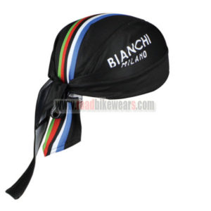 2016 Team BIANCHI MILANO Cycling Bandana Head Scarf Black