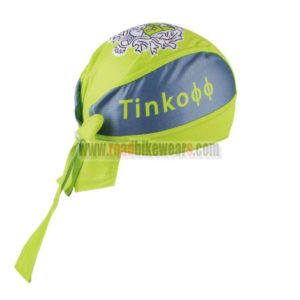 2016 Team Tinkoff Cycling Bandana Head Scarf Green