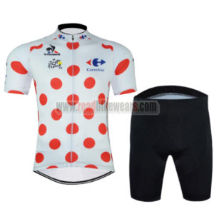 2016 Tour de France Cycling Kit Polka Dot