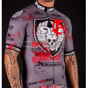 2016-team-rock-racing-kros-biking-jersey-maillot-shirt-grey-red
