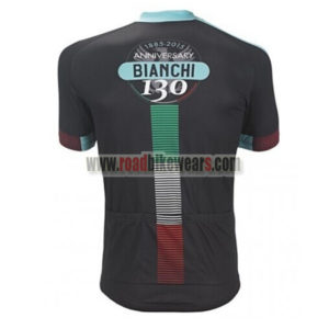 2017 Team BIANCHI 130 ANNIVERSARY Biking Jersey Maillot Shirt Black Green Red