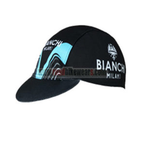 2017 Team BIANCHI MILANO Biking Cap Hat Black Blue