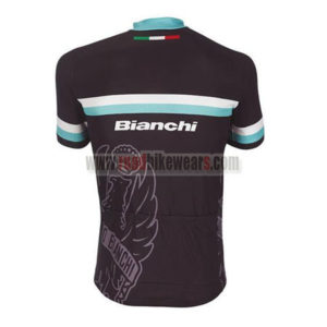 2017 Team Bianchi Bike Jersey Maillot Shirt Black Blue White