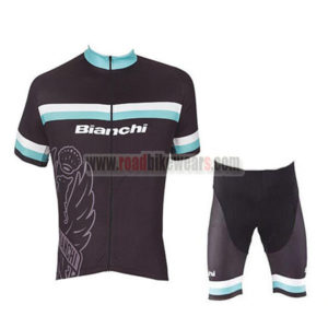 2017 Team Bianchi Cycling Kit Black Blue White