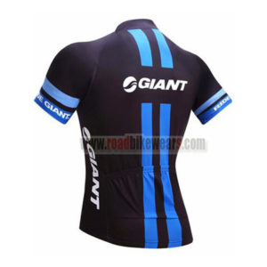 2017 Team GIANT Riding Jersey Maillot Shirt Black Blue