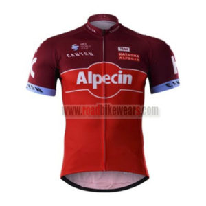 2017 Team KATUSHA Alpecin Cycling Jersey Maillot Shirt Red