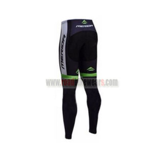 2017 Team MERIDA Biking Long Pants Tights Black Green