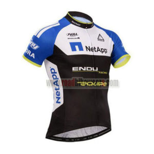 2017 Team NetApp Cycle Jersey Maillot Shirt Black Blue White