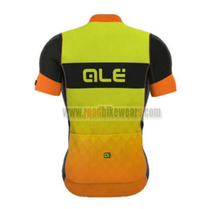 2017 Team QLE Biking Jersey Maillot Shirt Yellow Black
