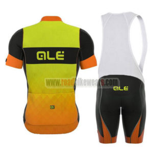 2017 Team QLE Riding Bib Kit Yellow Black