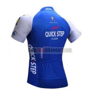 2017 Team QUICK STEP Riding Jersey Maillot Shirt Blue White
