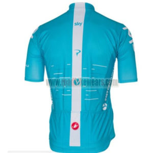 2017 Team SKY Biking Jersey Maillot Shirt Blue