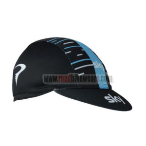 2017 Team SKY Cycling Cap Hat Black Blue