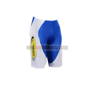 2017 Team Topsport Baloise Cycle Shorts Bottoms White Blue Yellow