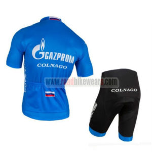 2016 Team GAZPROM COLNAGO Cycle Kit Blue