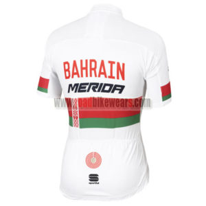 2017 Team BAHRAIN MERIDA Riding Jersey Maillot Shirt White