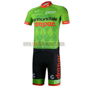 2017 Team Cannondale drapac Cycling Kit Green Red Black