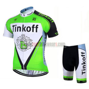 2017 Team Tinkoff Bicycle Kit Green