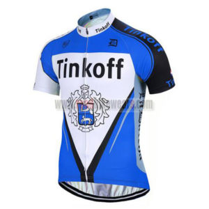 2017 Team Tinkoff Cycle Jersey Maillot Shirt Blue
