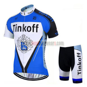 2017 Team Tinkoff Cycle Kit Blue