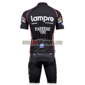 2011 Team Lampre FARNESE VINI Biking Kit Black Pink