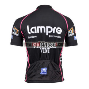 2011 Team Lampre FARNESE VINI Riding Jersey Maillot Shirt Black Pink