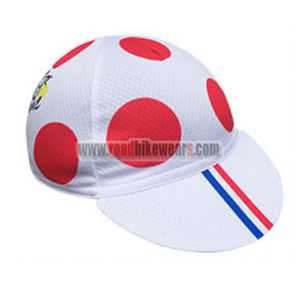 2016 Team Tour de France Bicycle Cap Hat Polka Dot