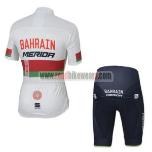 2017 Team BAHRAIN MERIDA Bike Kit White