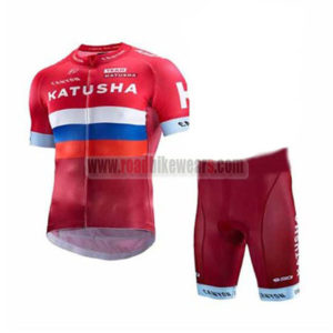 2017 Team KATUSHA Bike Kit Red