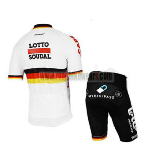 2017 Team LOTTO SOUDAL Germany Bike Kit White