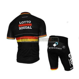 2017 Team LOTTO SOUDAL Germany Riding Kit Black