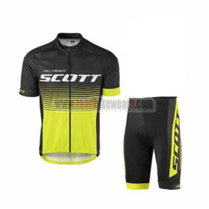 2017 Team SCOTT Riding Kit Yellow Black