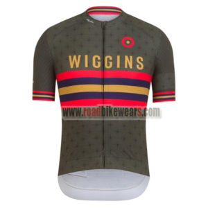 2017 WIGGINS Cycle Jersey Maillot Shirt