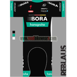 2017 Team BORA hansgrohe Cycling Set Black Green