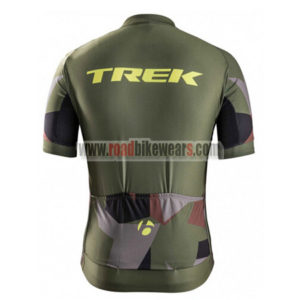 2017 Team TREK Biking Jersey Maillot Shirt Olive Green