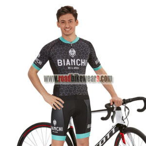 2018 Team BIANCHI Riding Kit Black Blue