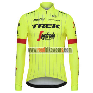 2018 Team TREK Segafredo Cycling Long Jersey Yellow