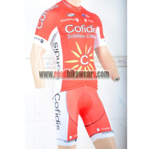 2018 Team Cofidis Cycling Kit Red White
