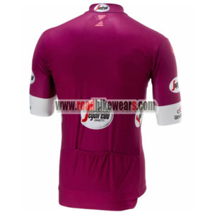 2018 Team Castelli LaGazzettadello Sport Giro d'Italia Racing Jersey Shirt Purple