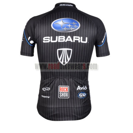2012 Team SUBARU Cycle Apparel Biking Jersey Top Shirt Maillot Cycliste ...
